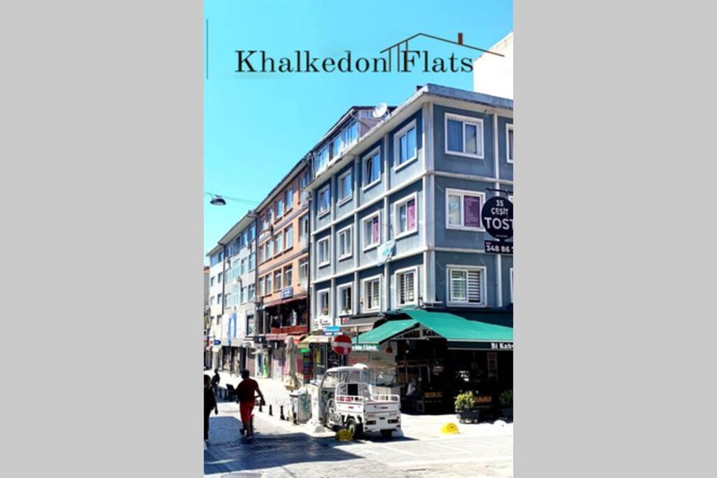 Khalkedon Flat 2 - Kadikoy'Deki Konaklama Adresiniz Stambuł Zewnętrze zdjęcie